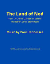 The Land of Nod SSA choral sheet music cover